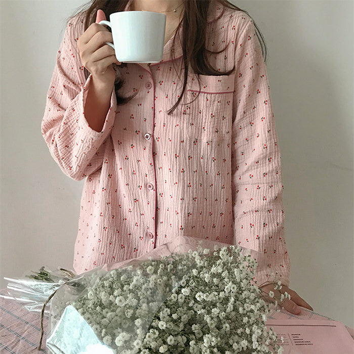 cherry pajama set
