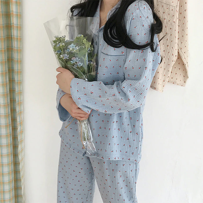 cherry pajama set