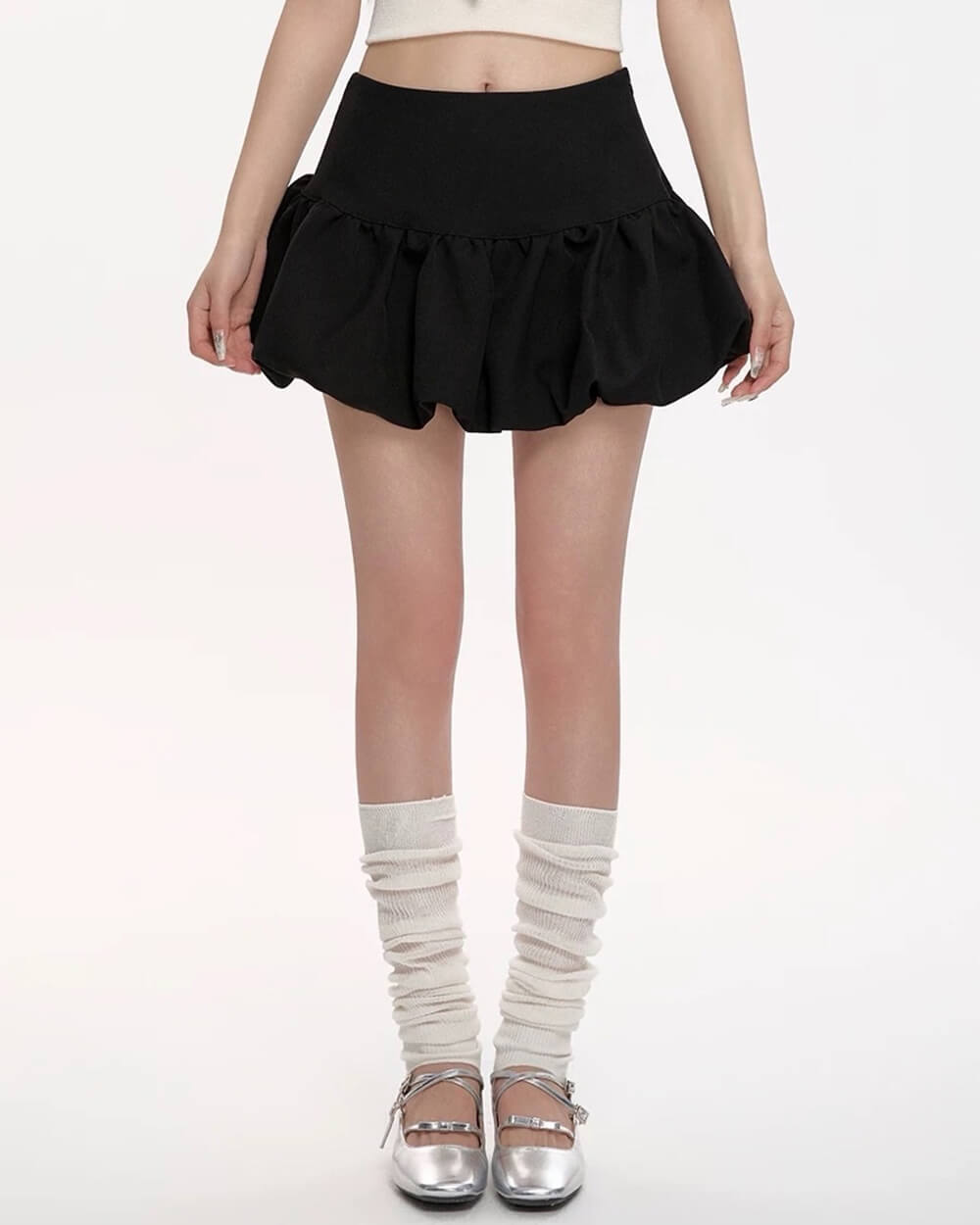 aesthetic balloon skirt