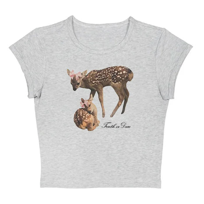 truth or dare fawn tee
