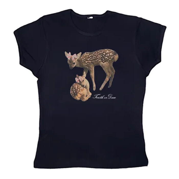 truth or dare fawn tee