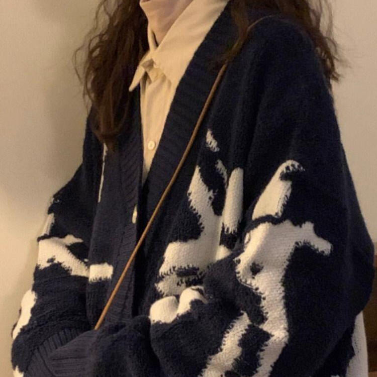 cozy up warm oversized cardigan